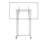 Multibrackets M 180 Dual Pillar Silver Mobile Floor Stand for 70"-115" Screens | 7350073732722 Floor Stand Multibrackets
