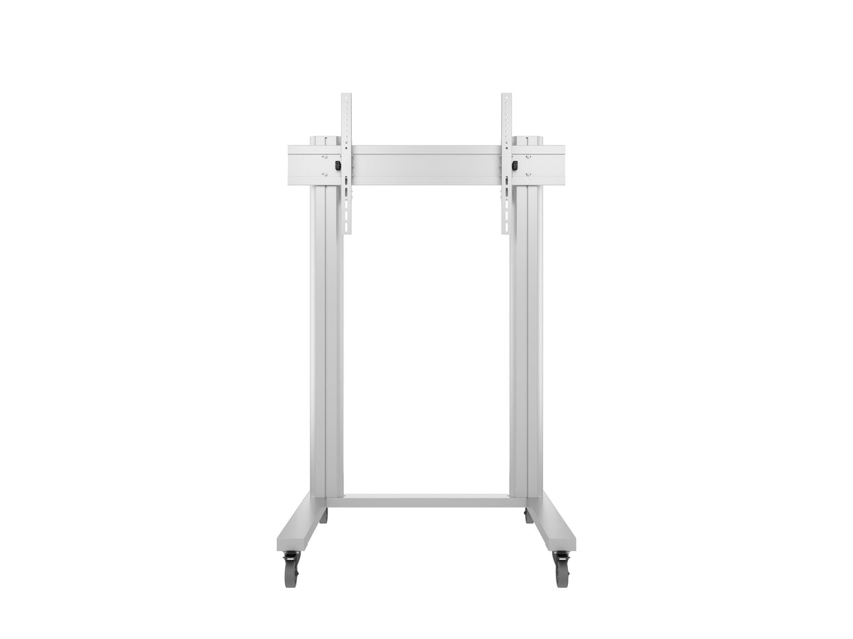 Multibrackets M 180 Dual Pillar Silver Mobile Floor Stand for 70"-115" Screens | 7350073732722 Floor Stand Multibrackets