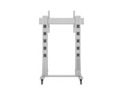 Multibrackets M 180 Dual Pillar Silver Mobile Floor Stand for 70"-115" Screens | 7350073732722 Floor Stand Multibrackets