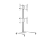 Multibrackets M 180 Dual Vertical Mobile Floor Stand for Two 32"–55" Screens | 7350105212222