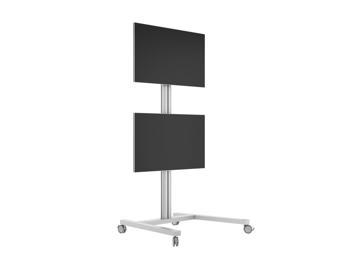 Multibrackets M 180 Dual Vertical Mobile Floor Stand for Two 32"–55" Screens | 7350105212222