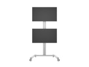 Multibrackets M 180 Dual Vertical Mobile Floor Stand for Two 32"–55" Screens | 7350105212222