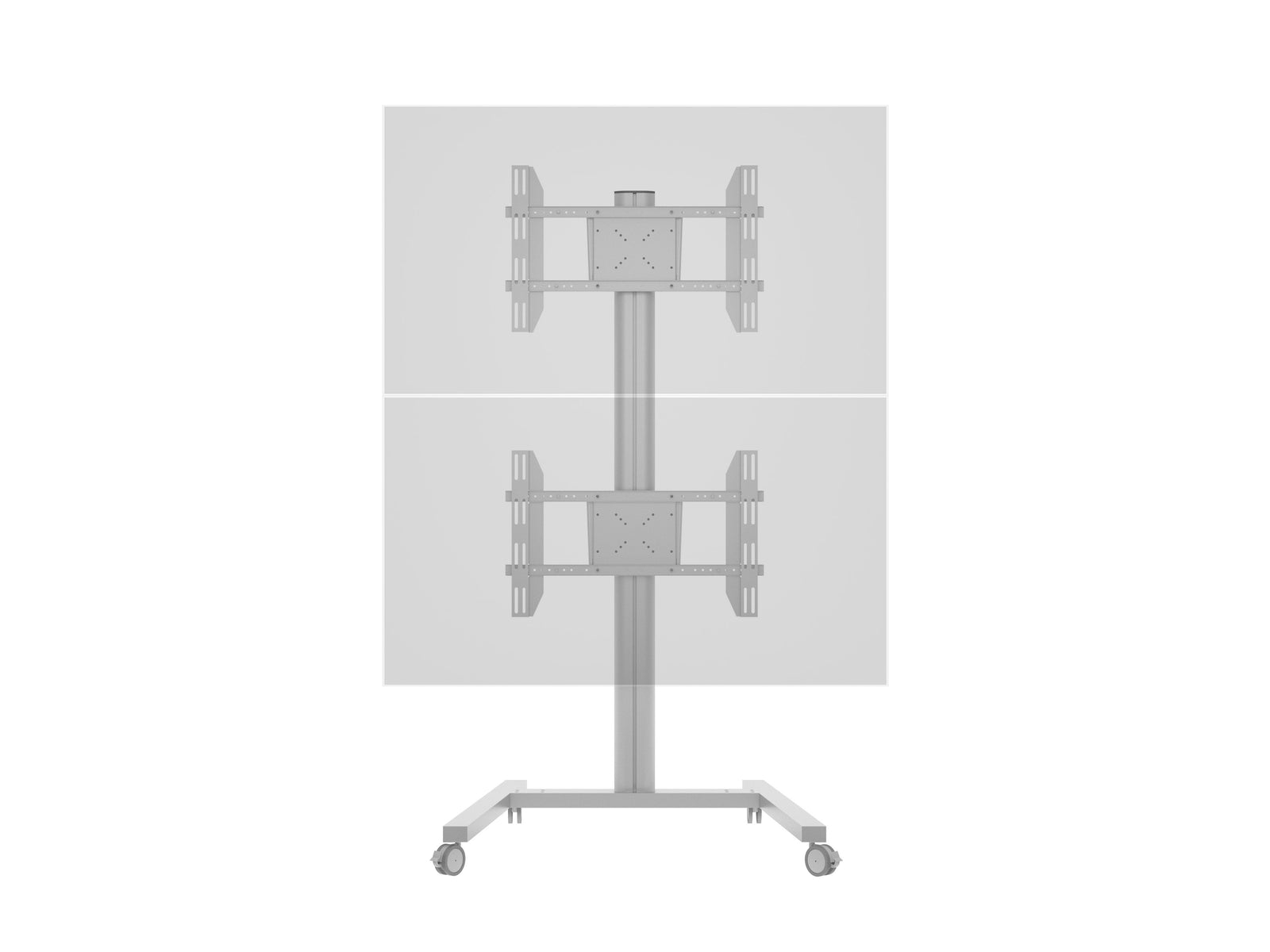 Multibrackets M 180 Dual Vertical Mobile Floor Stand for Two 32"–55" Screens | 7350105212222