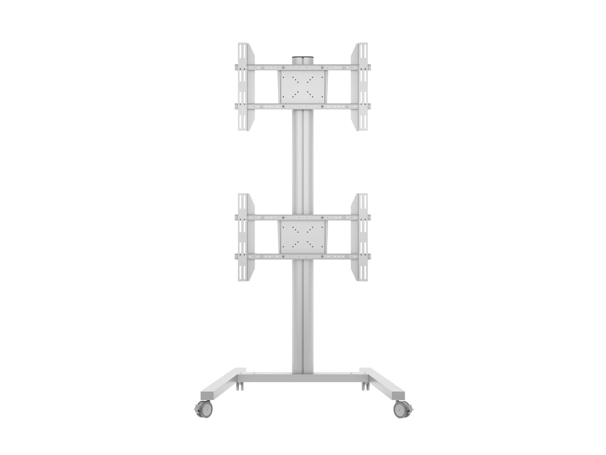 Multibrackets M 180 Dual Vertical Mobile Floor Stand for Two 32"–55" Screens | 7350105212222