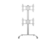 Multibrackets M 180 Dual Vertical Mobile Floor Stand for Two 32"–55" Screens | 7350105212222