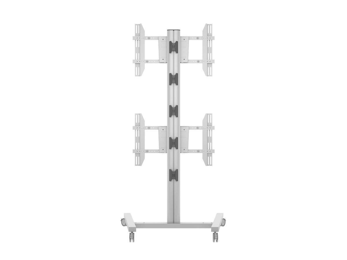 Multibrackets M 180 Dual Vertical Mobile Floor Stand for Two 32"–55" Screens | 7350105212222