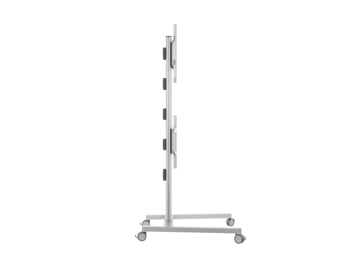 Multibrackets M 180 Dual Vertical Mobile Floor Stand for Two 32"–55" Screens | 7350105212222