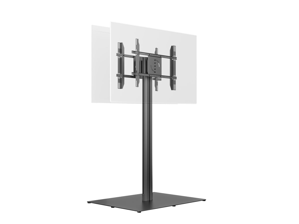 Multibrackets M 180 HD Back-to-Back Black Floor Stand for 55"-80" Screens | 7350073737284 Floor Stand Multibrackets