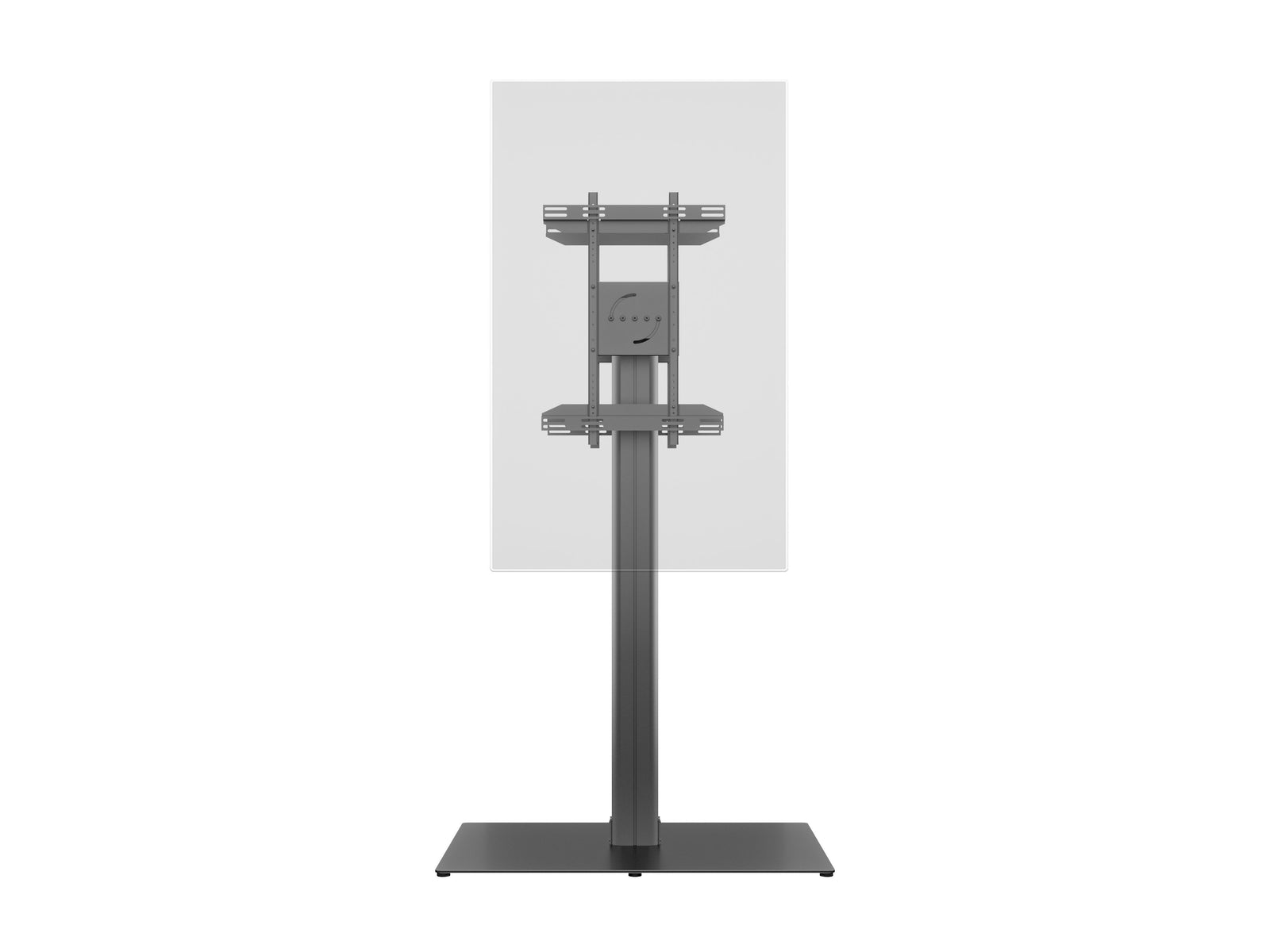 Multibrackets M 180 HD Back-to-Back Black Floor Stand for 55"-80" Screens | 7350073737284 Floor Stand Multibrackets
