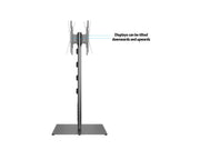 Multibrackets M 180 HD Back-to-Back Black Floor Stand for 55"-80" Screens | 7350073737284 Floor Stand Multibrackets