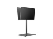 Multibrackets M 180 HD Back-to-Back Black Floor Stand for 55"-80" Screens | 7350073737284 Floor Stand Multibrackets