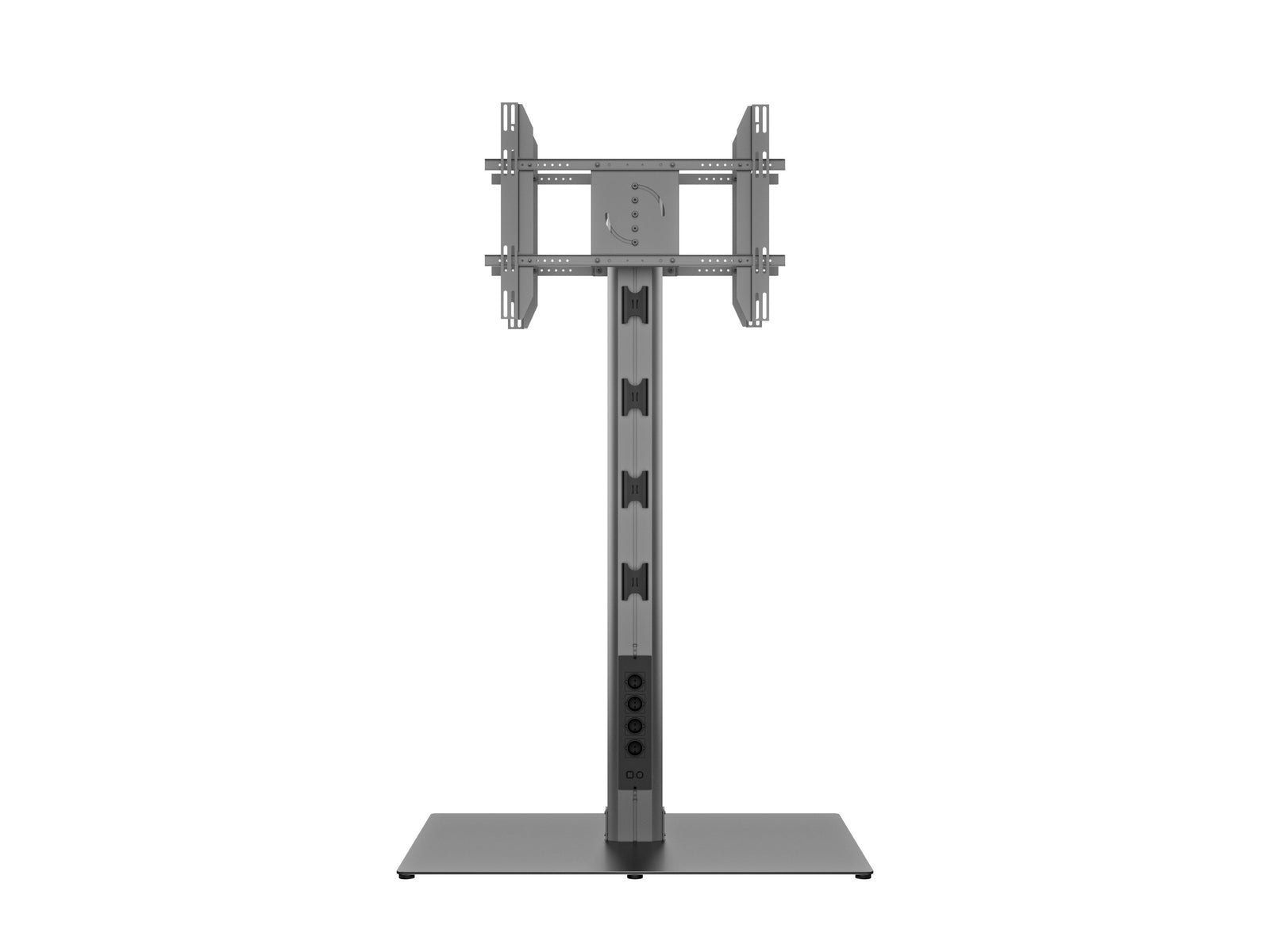 Multibrackets M 180 HD Back-to-Back Black Floor Stand for 55"-80" Screens | 7350073737284 Floor Stand Multibrackets