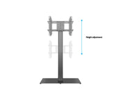 Multibrackets M 180 HD Back-to-Back Black Floor Stand for 55"-80" Screens | 7350073737284 Floor Stand Multibrackets