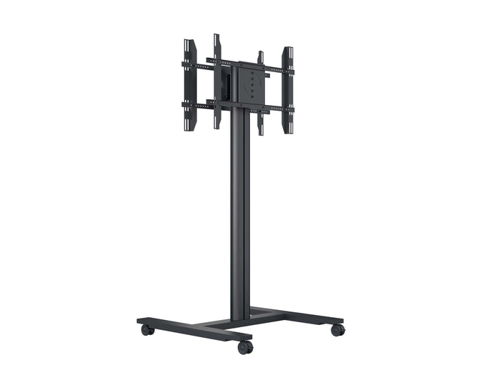 Multibrackets M 180 HD Back-to-Back Black Mobile Floor Stand for 55"-80" Screens | 7350073735983 Floor Stand Multibrackets