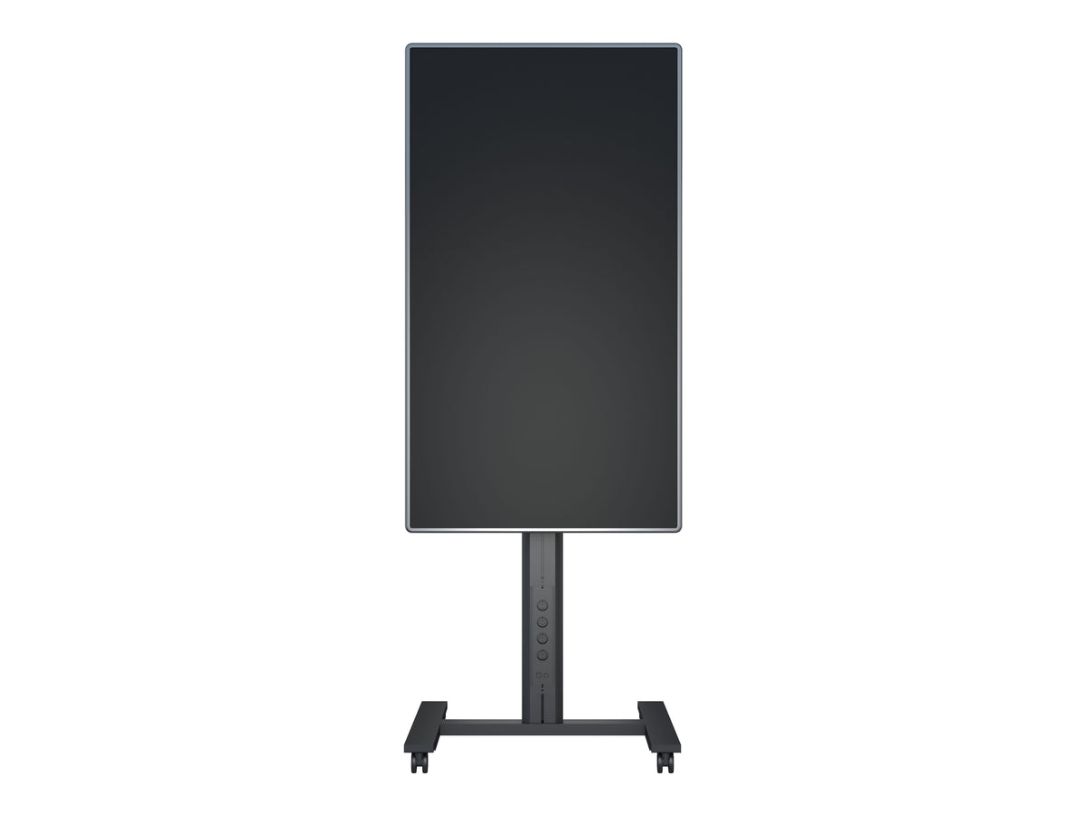 Multibrackets M 180 HD Back-to-Back Black Mobile Floor Stand for 55"-80" Screens | 7350073735983 Floor Stand Multibrackets