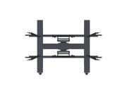 Multibrackets M 180 HD Back-to-Back Black Mobile Floor Stand for 55"-80" Screens | 7350073735983 Floor Stand Multibrackets