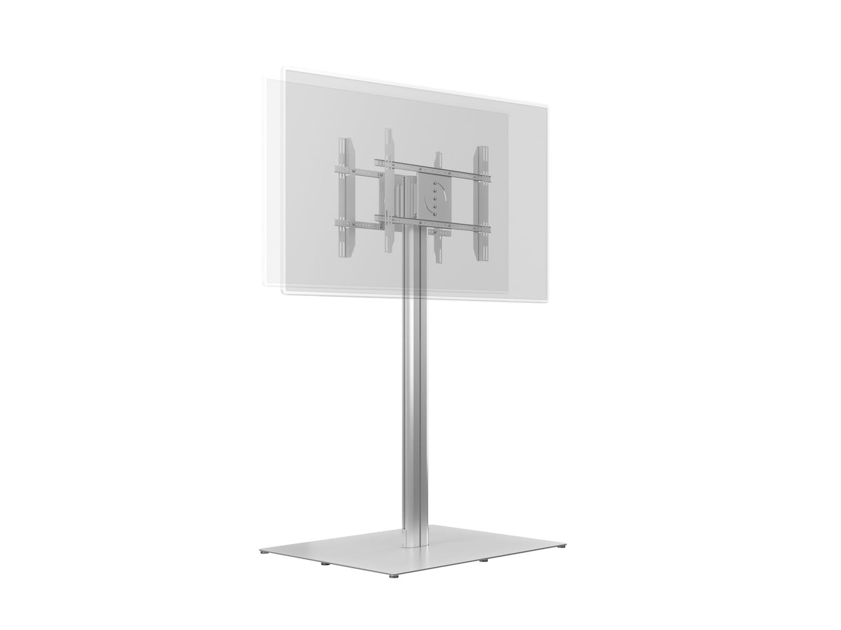 Multibrackets M 180 HD Back-to-Back Silver Floor Stand for 55"-80" Screens | 7350073737291 Floor Stand Multibrackets
