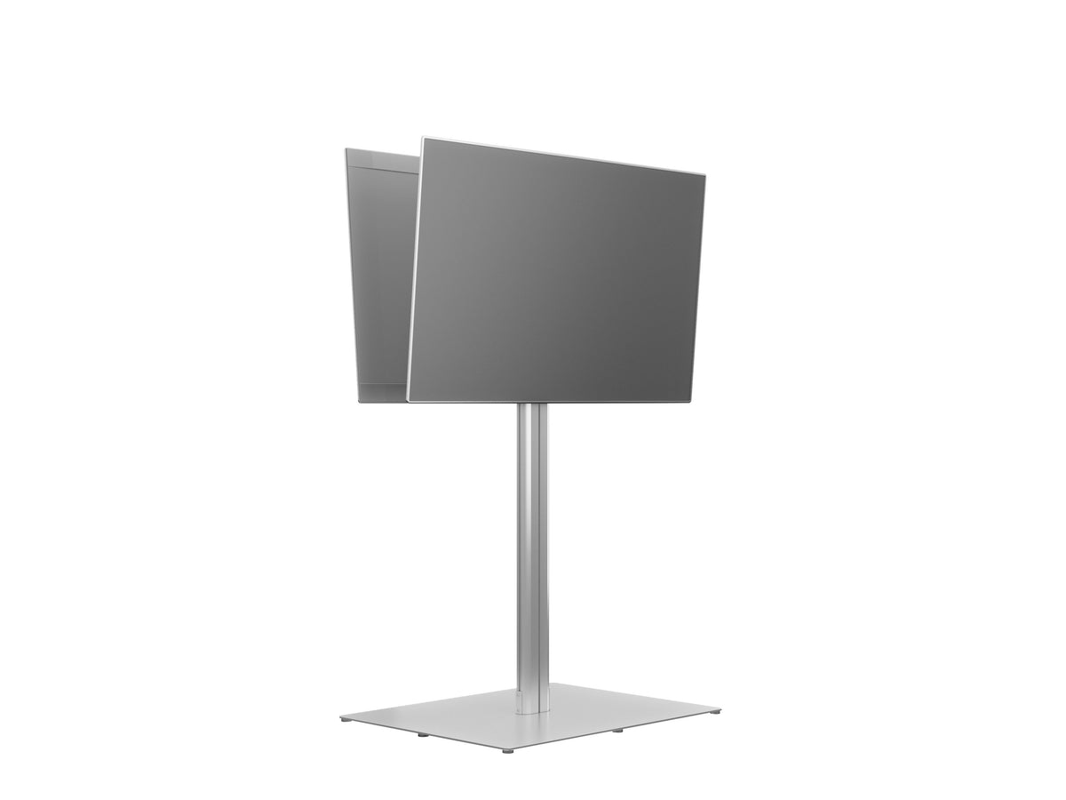 Multibrackets M 180 HD Back-to-Back Silver Floor Stand for 55"-80" Screens | 7350073737291 Floor Stand Multibrackets