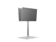 Multibrackets M 180 HD Back-to-Back Silver Floor Stand for 55"-80" Screens | 7350073737291 Floor Stand Multibrackets