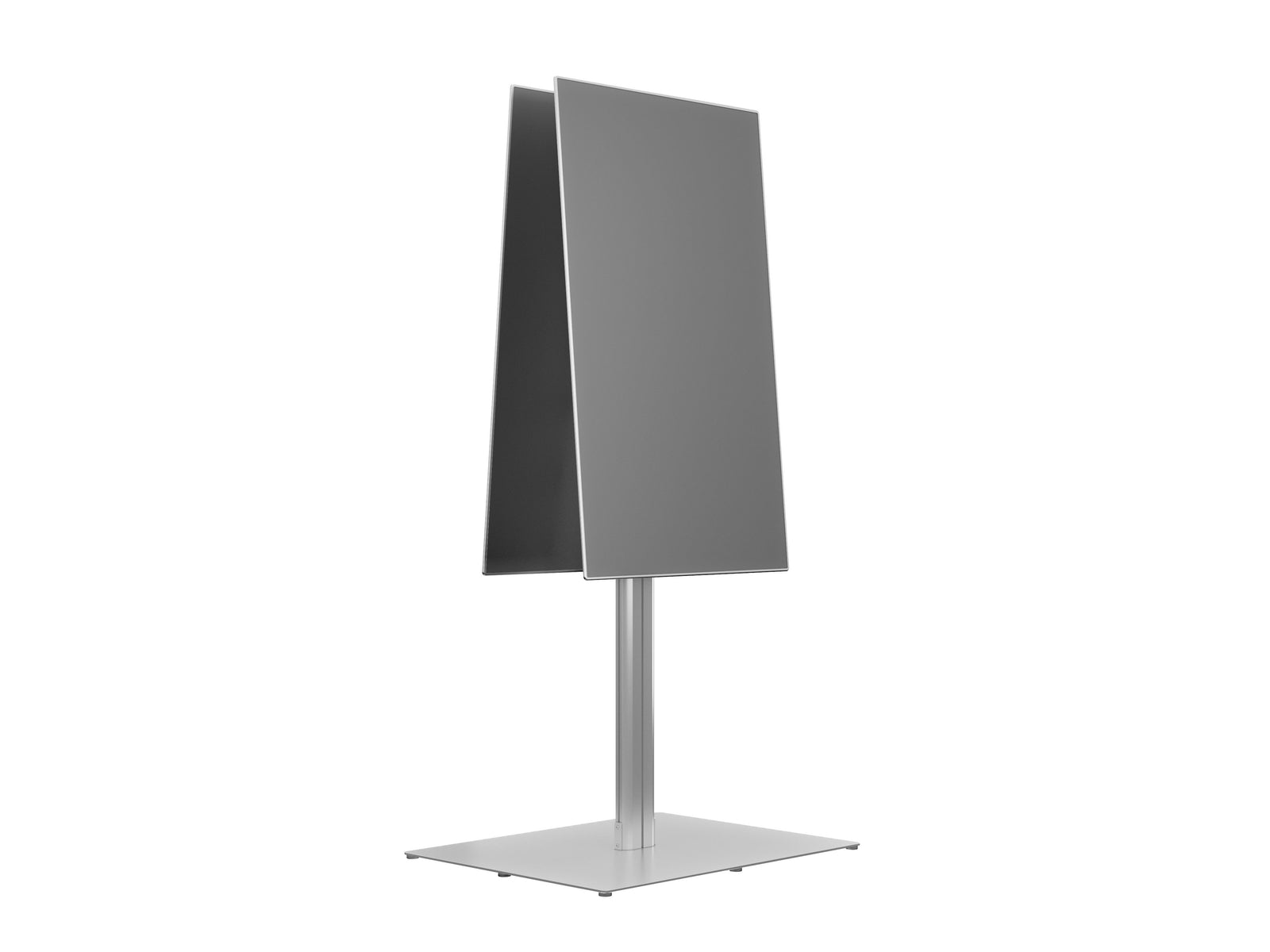 Multibrackets M 180 HD Back-to-Back Silver Floor Stand for 55"-80" Screens | 7350073737291 Floor Stand Multibrackets
