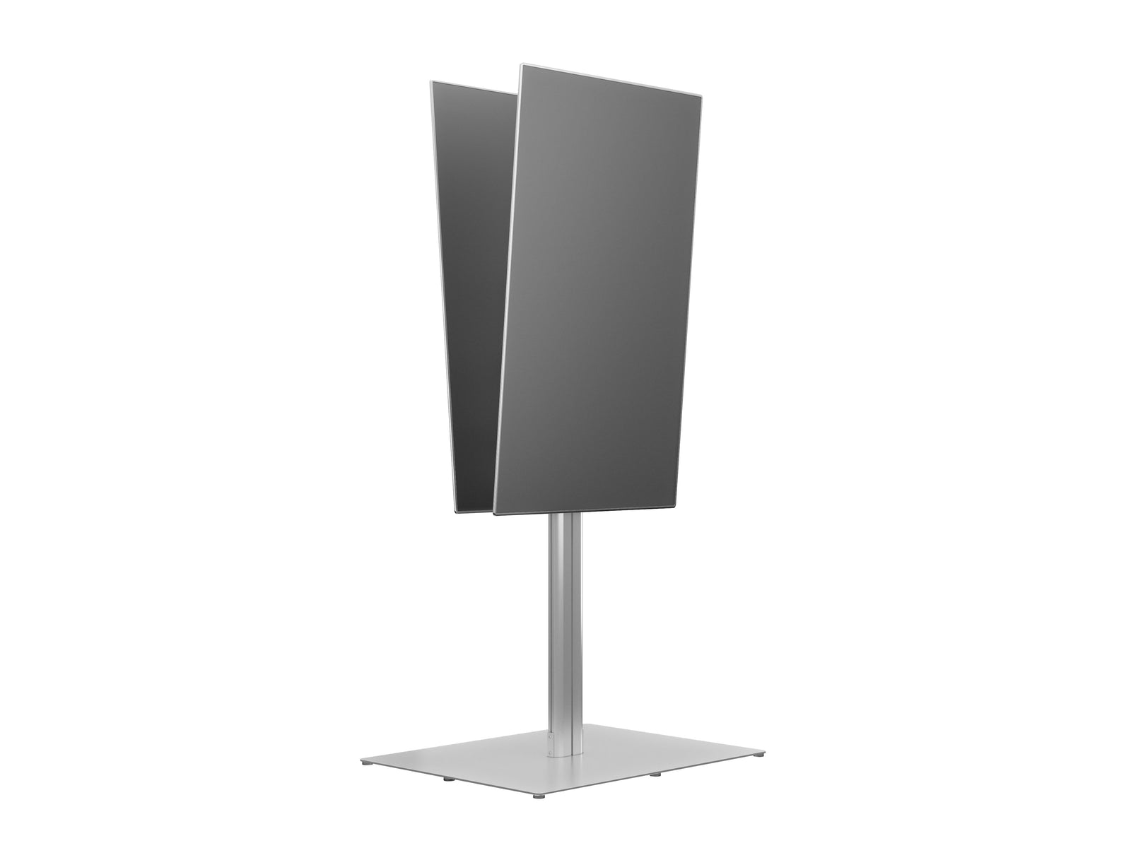 Multibrackets M 180 HD Back-to-Back Silver Floor Stand for 55"-80" Screens | 7350073737291 Floor Stand Multibrackets