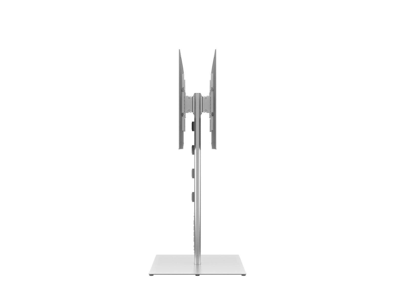 Multibrackets M 180 HD Back-to-Back Silver Floor Stand for 55"-80" Screens | 7350073737291 Floor Stand Multibrackets