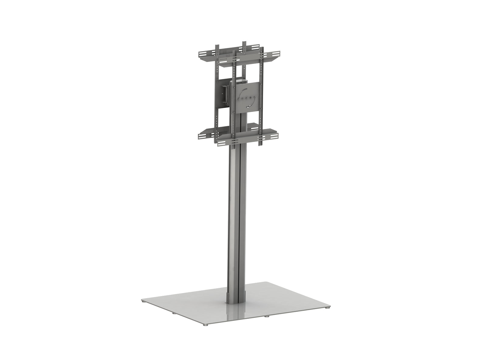 Multibrackets M 180 HD Back-to-Back Silver Floor Stand for 55"-80" Screens | 7350073737291 Floor Stand Multibrackets