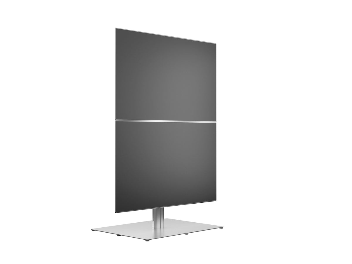 Multibrackets M 180 HD Back-to-Back Silver Floor Stand for 55"-80" Screens | 7350073737291 Floor Stand Multibrackets
