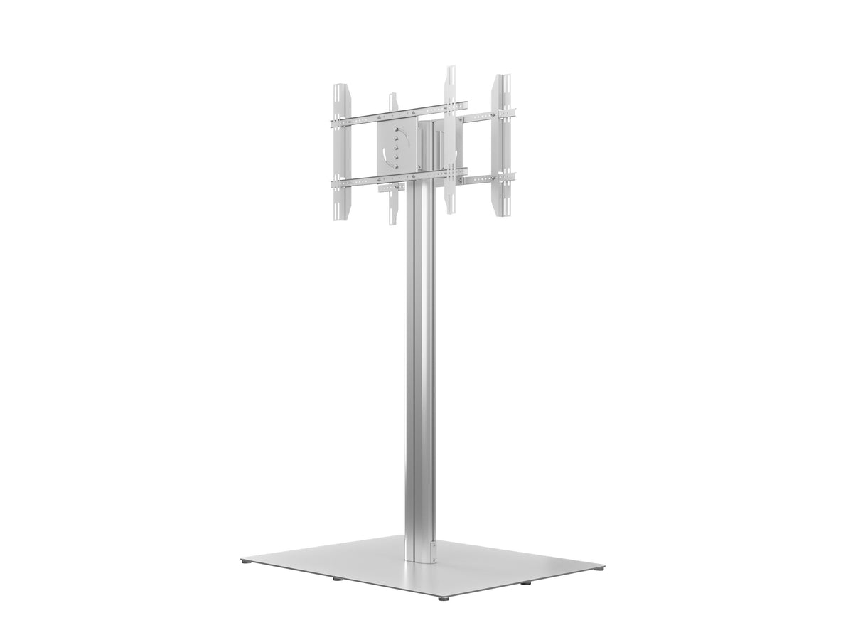 Multibrackets M 180 HD Back-to-Back Silver Floor Stand for 55"-80" Screens | 7350073737291 Floor Stand Multibrackets
