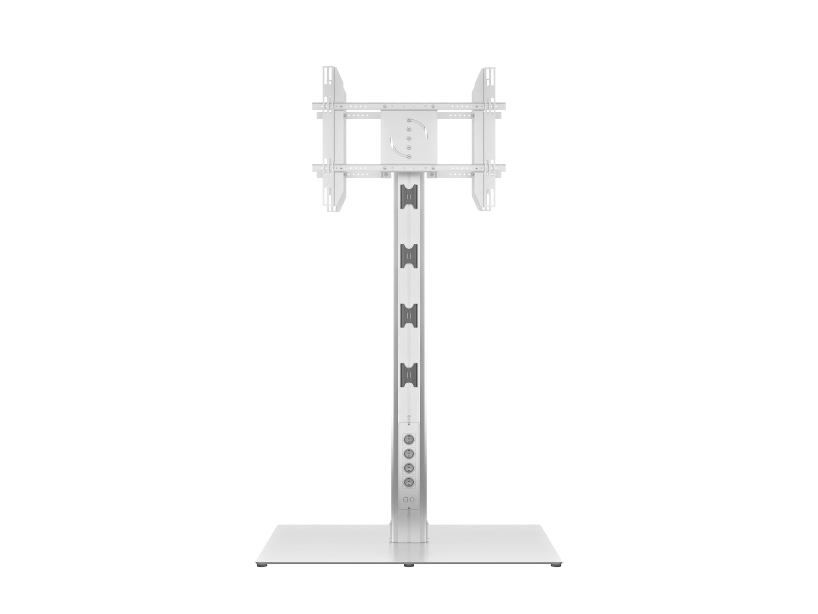 Multibrackets M 180 HD Back-to-Back Silver Floor Stand for 55"-80" Screens | 7350073737291 Floor Stand Multibrackets