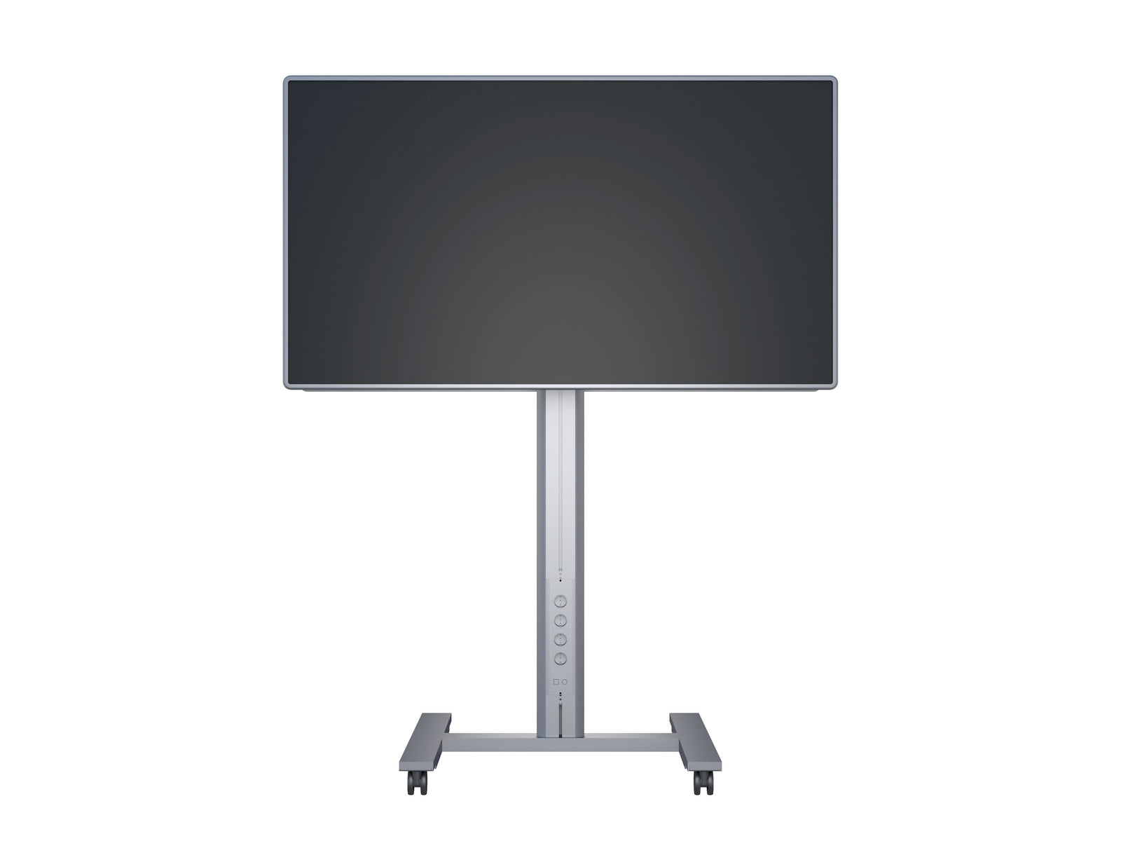 Multibrackets M 180 HD Back-to-Back Silver Mobile Floor Stand for 55"-80" Screens | 7350073735990 Floor Stand Multibrackets