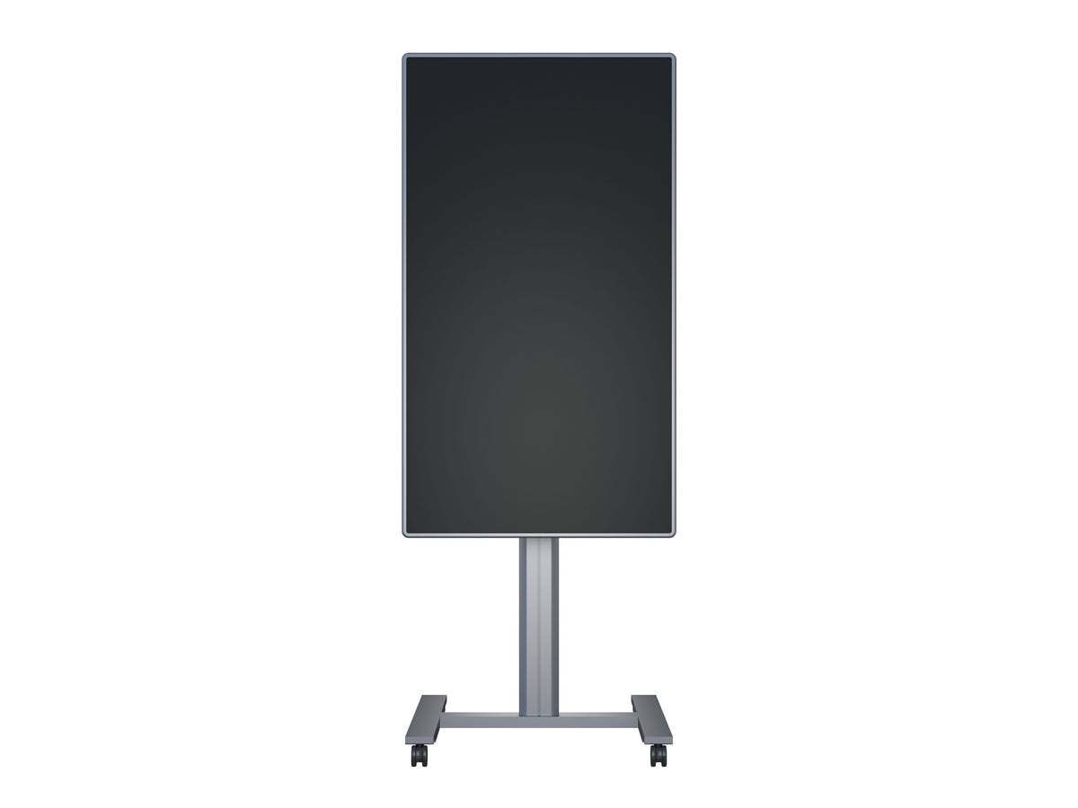 Multibrackets M 180 HD Back-to-Back Silver Mobile Floor Stand for 55"-80" Screens | 7350073735990 Floor Stand Multibrackets