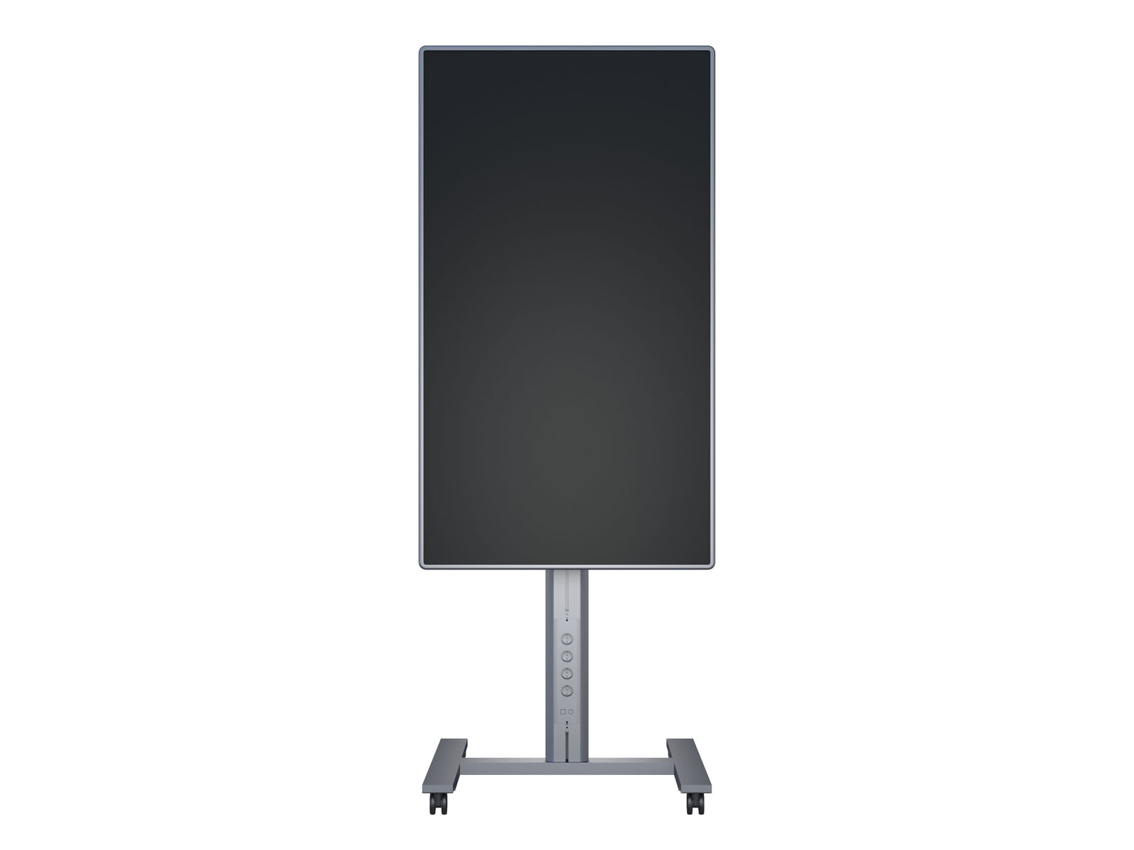 Multibrackets M 180 HD Back-to-Back Silver Mobile Floor Stand for 55"-80" Screens | 7350073735990 Floor Stand Multibrackets