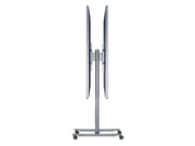 Multibrackets M 180 HD Back-to-Back Silver Mobile Floor Stand for 55"-80" Screens | 7350073735990 Floor Stand Multibrackets