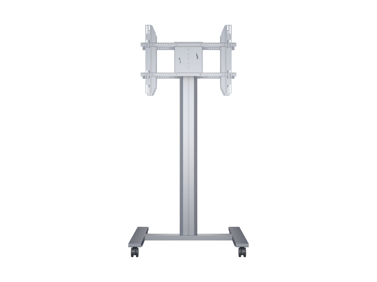 Multibrackets M 180 HD Back-to-Back Silver Mobile Floor Stand for 55"-80" Screens | 7350073735990 Floor Stand Multibrackets