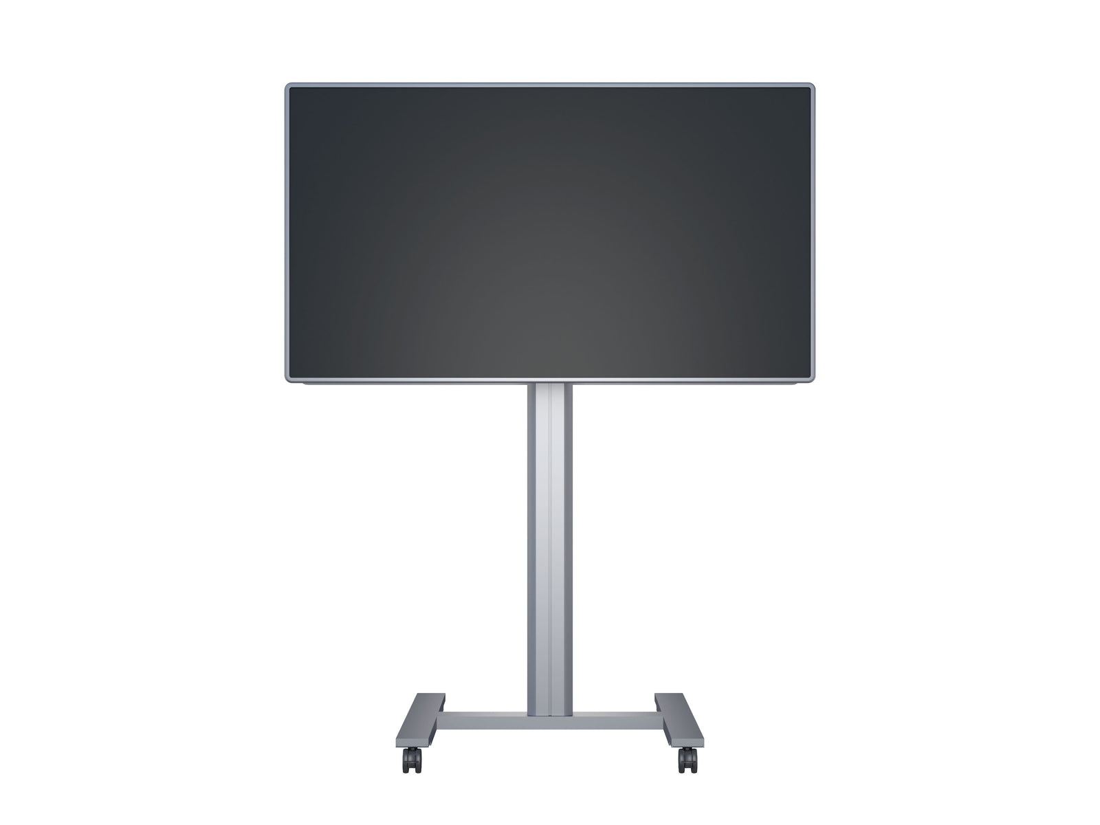 Multibrackets M 180 HD Back-to-Back Silver Mobile Floor Stand for 55"-80" Screens | 7350073735990 Floor Stand Multibrackets