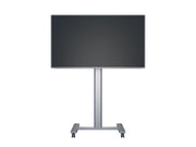 Multibrackets M 180 HD Back-to-Back Silver Mobile Floor Stand for 55"-80" Screens | 7350073735990 Floor Stand Multibrackets