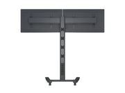 Multibrackets M 180 HD Dual Black Mobile Floor Stand for 40"-60" Screens | 7350073735358 Floor Stand Multibrackets