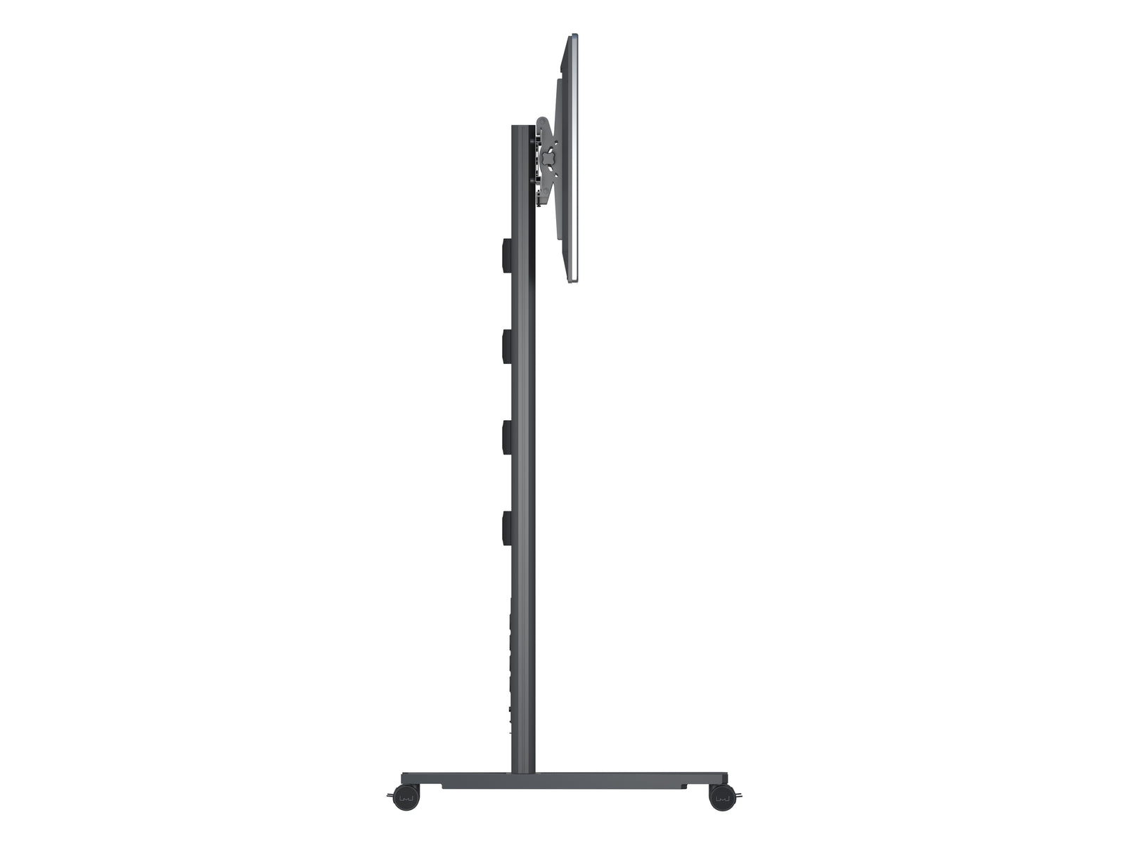 Multibrackets M 180 HD Dual Black Mobile Floor Stand for 40"-60" Screens | 7350073735358 Floor Stand Multibrackets
