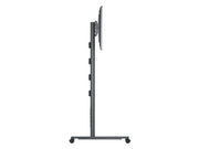 Multibrackets M 180 HD Dual Black Mobile Floor Stand for 40"-60" Screens | 7350073735358 Floor Stand Multibrackets
