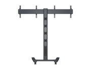 Multibrackets M 180 HD Dual Black Mobile Floor Stand for 40"-60" Screens | 7350073735358 Floor Stand Multibrackets