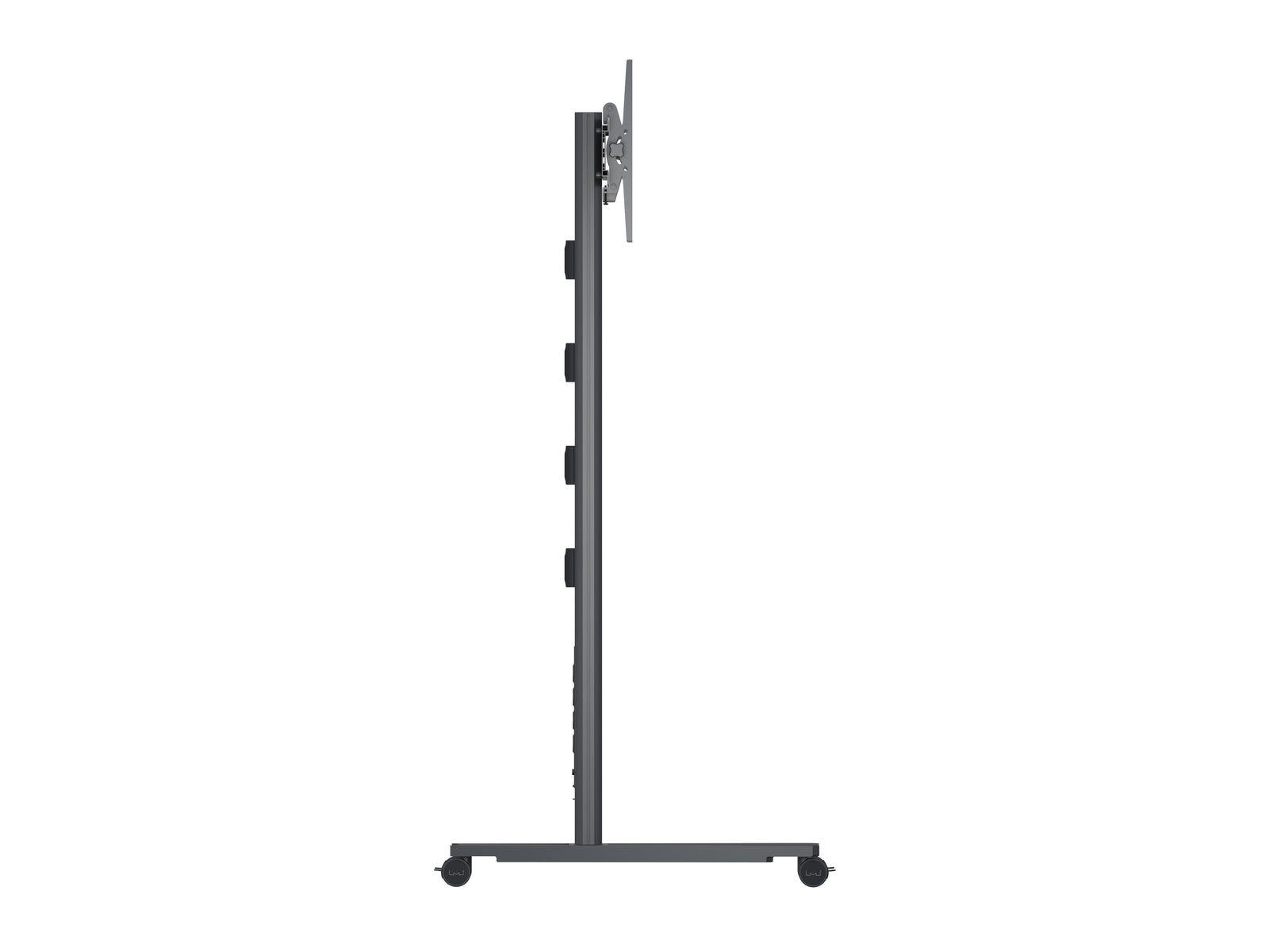 Multibrackets M 180 HD Dual Black Mobile Floor Stand for 40"-60" Screens | 7350073735358 Floor Stand Multibrackets