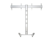 Multibrackets M 180 HD Dual Silver Mobile Floor Stand for 40"-60" Screen | 7350073735365 Floor Stand Multibrackets