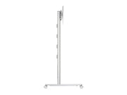 Multibrackets M 180 HD Dual Silver Mobile Floor Stand for 40"-60" Screen | 7350073735365 Floor Stand Multibrackets