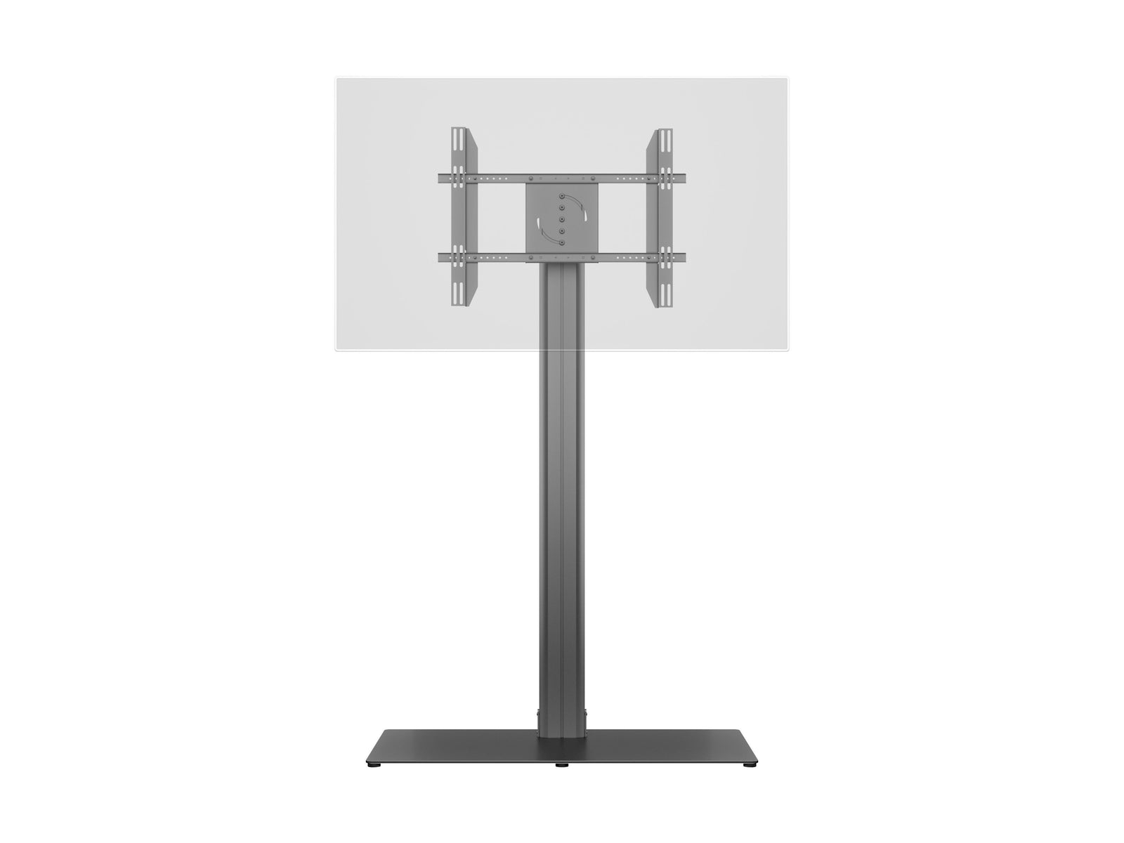 Multibrackets M 180 HD Single Black Floor Stand for 55"–80" Screens | 7350073737260