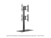 Multibrackets M 180 HD Single Black Floor Stand for 55"–80" Screens | 7350073737260