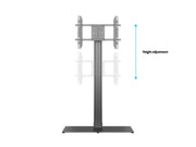Multibrackets M 180 HD Single Black Floor Stand for 55"–80" Screens | 7350073737260