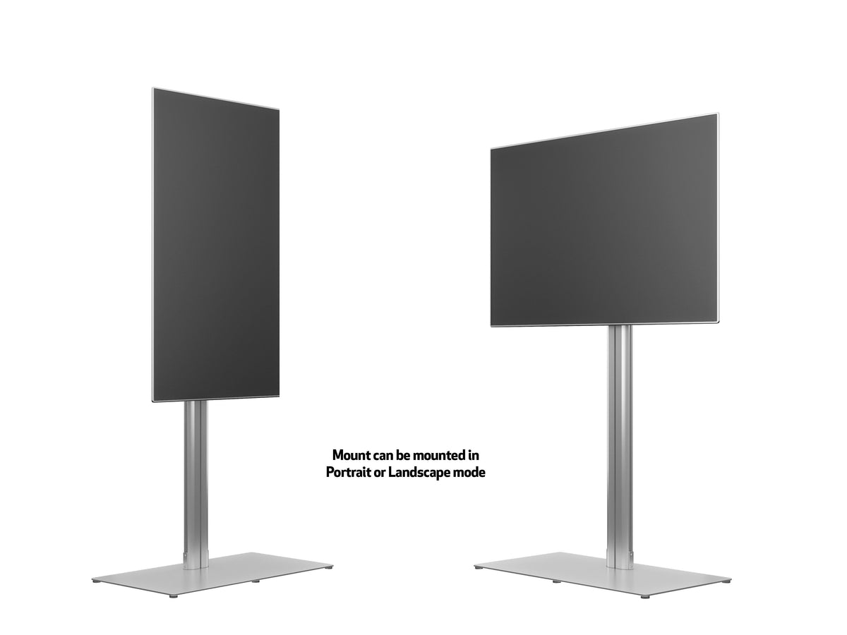 Multibrackets M 180 HD Single Silver Floor Stand for 55"–80" Screens | 7350073737277