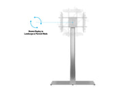 Multibrackets M 180 HD Single Silver Floor Stand for 55"–80" Screens | 7350073737277