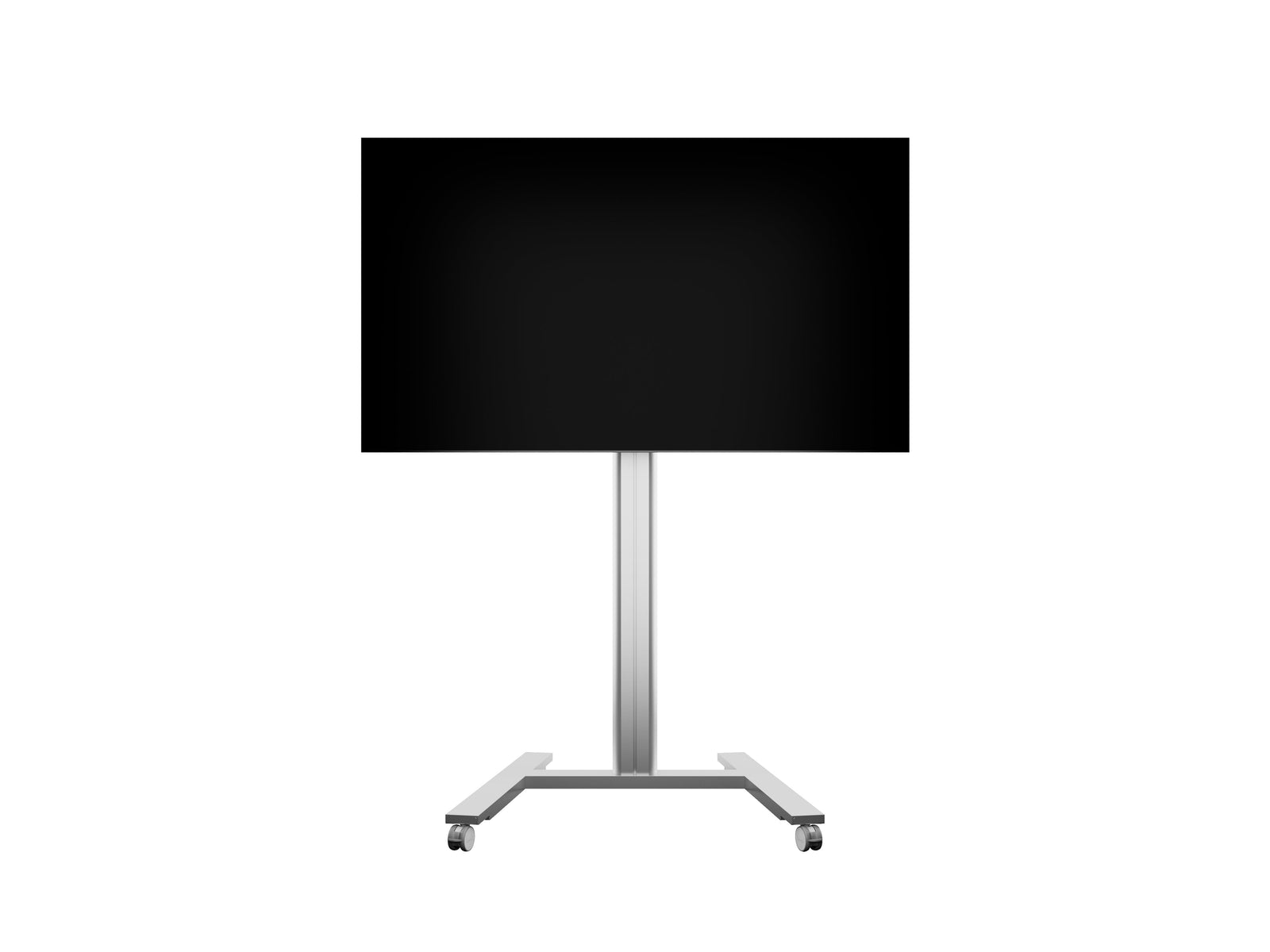 Multibrackets M 180 HD Single Silver Mobile Floor Stand for 55"-80" Screens | 7350073735327 Floor Stand Multibrackets